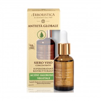 L'ERBOR.ANTIETA' GLOBALE SIERO VISO CONCENTRATO SUPER IDRATANTE ACIDO IALURONICO 30 ML, CURA VISO DONNA, S164545, 96035