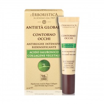 L'ERBOR.ANTIETA' GLOBALE CONTORNO OCCHI ANTIRUGHE INTENSIVO ACIDO IALURONICO E COLLAGENE VEGETALE 15 ML, CURA VISO DONNA, S164546, 96039
