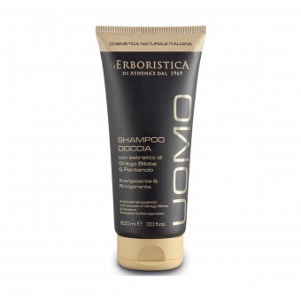 L'ERBORISTICA UOMO SHAMPOO DOCCIA ENERGIZZANTE & RINVIGORENTE GINKGO BILOBA & PANTENOLO TUBO 200 ML, BAGNO/DOCCIA SCHIUMA, S164553, 96084