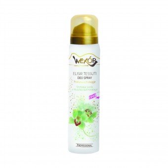 WEXOR ELISIR TESSUTI DEO SPRAY PROFUMA e PROTEGGE ORCHIDEA VERDE e MUSCHIO DELL' HIMALAYA FORMATO TRAVEL 100 ML, TRATTAMENTO BUCATO, S164570, 96168