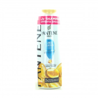 PANTENE SHAMPOO LINEA CLASSICA 225 ML x 2 PEZZI, SHAMPOO, S164740, 96350