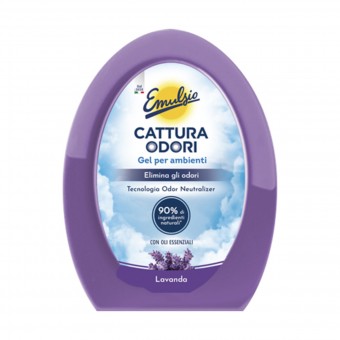 EMULSIO IL CATTURA ODORI GEL BREZZA MARINA 150 GRAMMI, ANTIODORE AZIONE ISTANTANEA, S130052, 96362