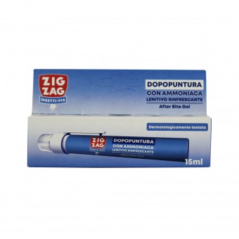 ZIG ZAG DOPOPUNTURA PENNA GEL CON AMMONIACA 15 ML, INSETTOREPELLENTI/DOPO PUNTURA, S133952, 96485