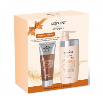 BIOPOINT BODY CARE COFANETTO SWEET RITUAL SCRUB 200 ML + CREMA CORPO 500 ML, CONFEZIONI REGALO, S164836, 96555