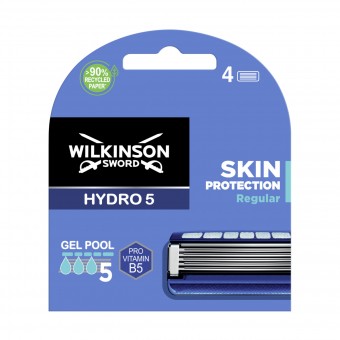WILKINSON HYDRO 5 PROTECTION 4 RICAMBI 5 LAME, LAME E RASOI PER UOMO, S164926, 96914