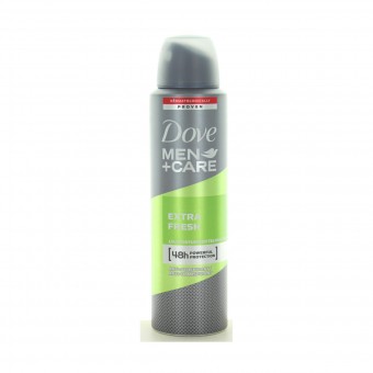 DOVE MEN DEODORANTE SPRAY 48H EXTRA FRESH 150 ML, DEODORANTI ANTIODORE PER PERSONA, S083925, 97078
