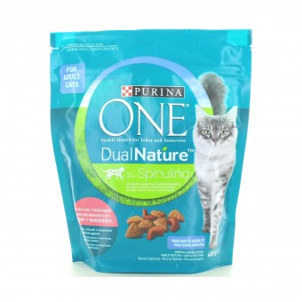 PURINA ONE GATTO DUAL NATURE CROCCHETTE SALMONE BUSTA 400 grammi + BUONO SCONTO 0,50, NUTRIZIONE, S149278, 97117