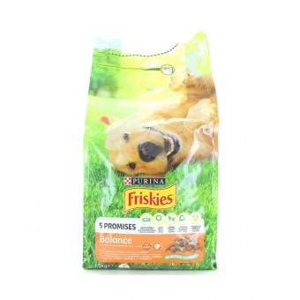 FRISKIES CROCCHETTE CANE KG.1,5 POLLO-MANZO-VERDURE, NUTRIZIONE, S006099, 97331