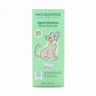 NATURAVERDE BIO BAGNETTO DELICATISSIMO 200 ML , IGIENE PRIMA INFANZIA, S137348, 97342