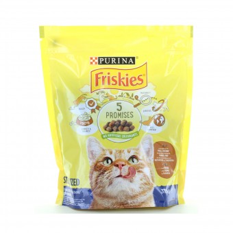 FRISKIES GATTI STERILIZZATI CROCCHETTE TACCHINO-VERDURE 375 GRAMMI, NUTRIZIONE, S096368, 97463