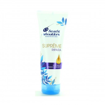HEAD&SHOULDERS BALSAMO ANTIFORFORA SUPREME RIPARA CON OLIO DI ARGAN 220 ML, DOPO SHAMPOO, S151826, 97846