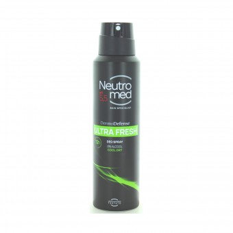NEUTROMED DEODORANTE MEN 72h ULTRA FRESH EXTRA ASCIUTTO DERMO DEFENSE 5 AZIONI SPRAY 150 ML, DEODORANTI ANTIODORE PER PERSONA, S152196, 98862