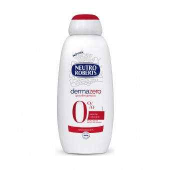 NEUTRO ROBERTS BAGNODOCCIA DERMAZERO IPOALLERGENICO 450 ML, BAGNO/DOCCIA SCHIUMA, S168026, 98929