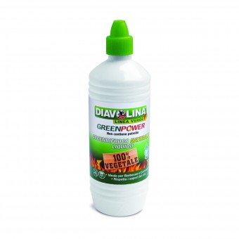 DIAVOLINA ACCENDIFUOCO GREEN POWER LIQUIDO 1 LT, ACCENDIFUOCO, S168284, 99277