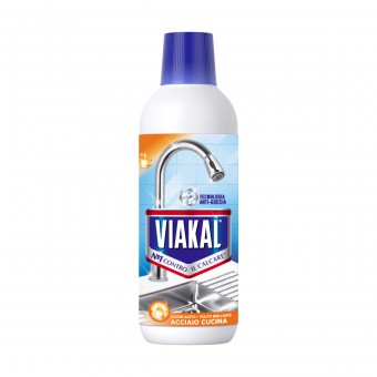 VIAKAL CASA ACCIAIO CUCINA AZIONE ACETO 470 ML , ANTICALCARE, S027962, 99351