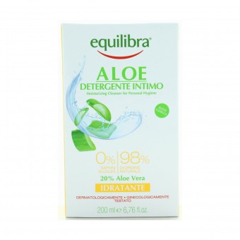 EQUILIBRA ALOE DETERGENTE INTIMO IDRATANTE 200 ML, IGIENE INTIMA, S154167, 99866