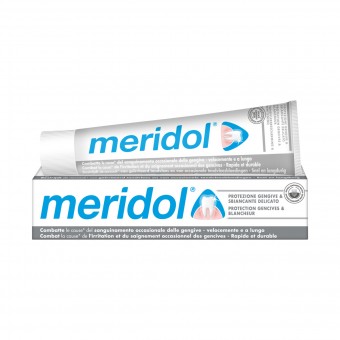 MERIDOL DENTIFRICIO SBIANCANTE DELICATO PROTEZIONE GENGIVE 75ML, DENTIFRICI, S157959, 99877